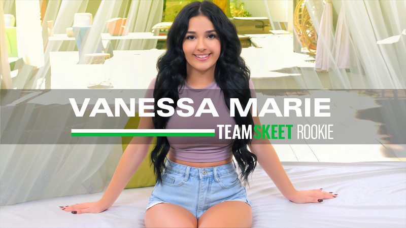 [ShesNew.com / TeamSkeet.com] Vanessa Marie (A Perky Newcomer) [2023 г., Squirt, Gonzo, Hardcore, All Sex, 360p]