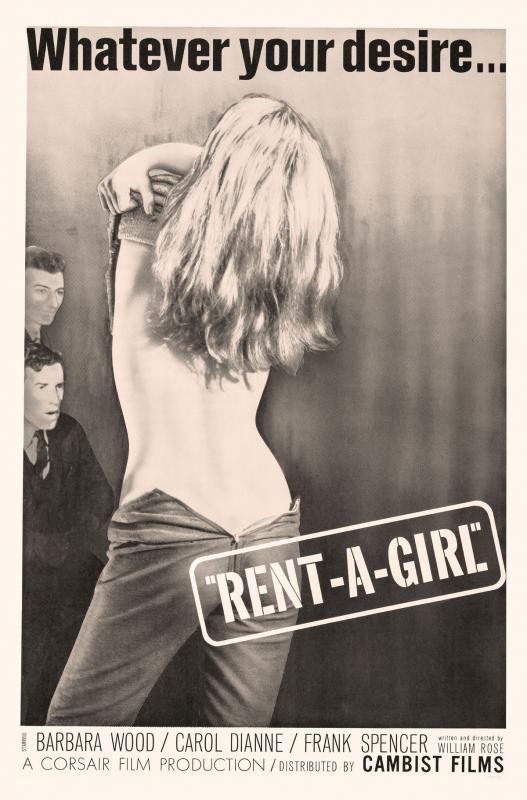Rent-a-Girl / Девушка в аренду (William Rose, Corsair Films) [1965 г., Erotic, DVDRip]