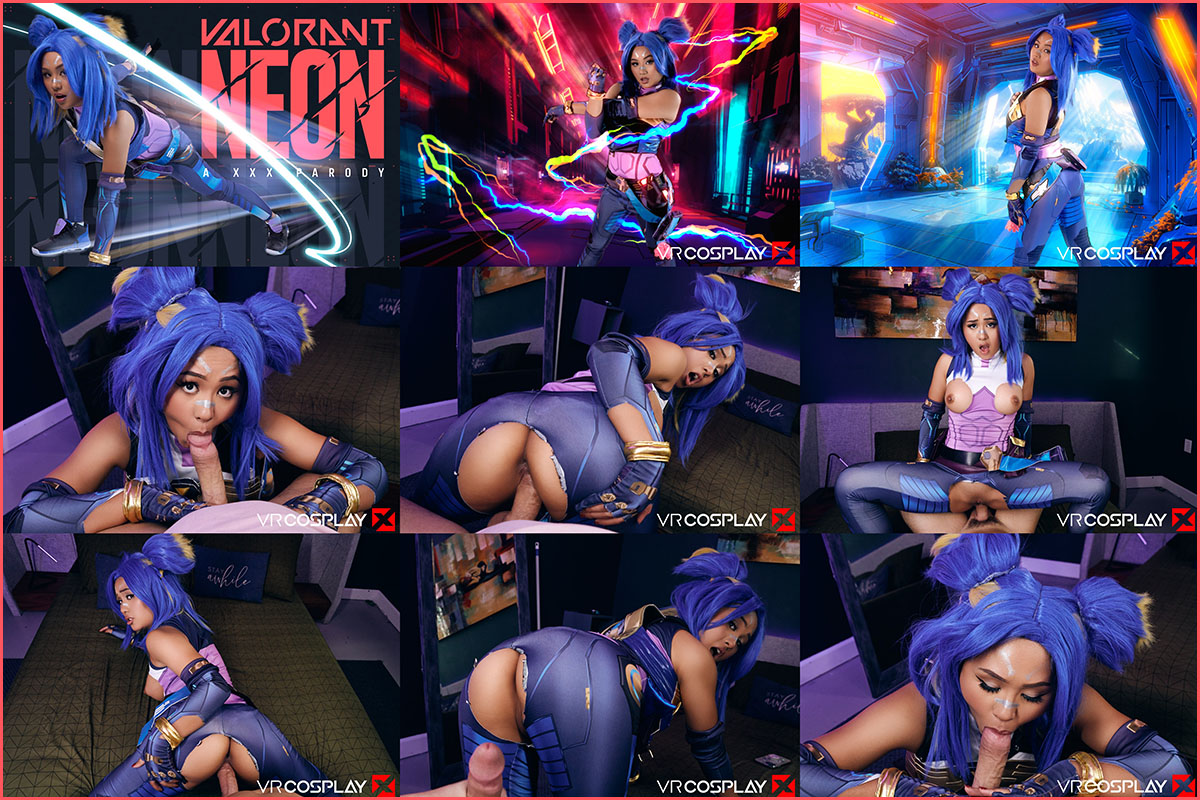 [VRCosplayX.com] Phoebe Kalib - Valorant: Neon A XXX Parody [14.03.2024, Asian, Babe, Big Tits, Blowjob, Cowgirl, Doggy Style, Facial, Missionary, Reverse Cowgirl, Teen, Valorant, Videogame, Virtual Reality, SideBySide, 7K, 3584p, SiteRip] [Oculus Rift / 