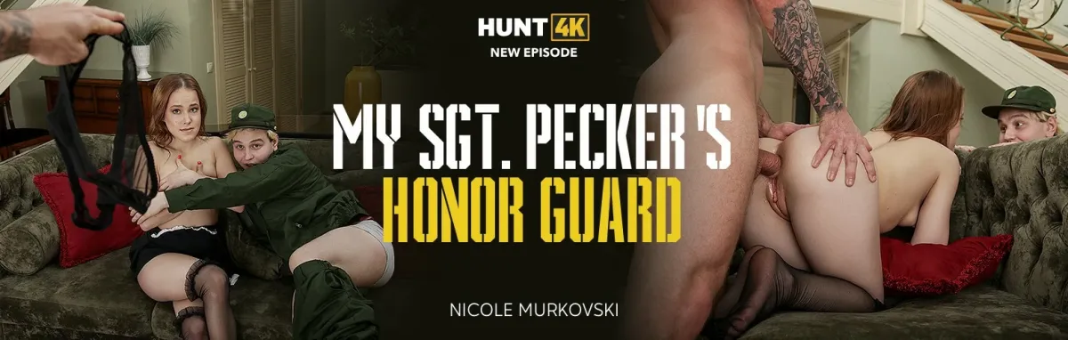 [Hunt4K.com / Vip4K.com]Nicole Murkovski ( My Sgt. Pecker's Honor Guard )[2024 г., Gonzo, Hardcore, All Sex, POV, Anal 1080p]