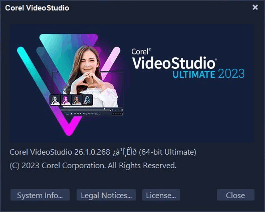 Corel VideoStudio Ultimate 2023 v26.1.0.268