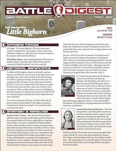 Battle Digest Little Bighorn