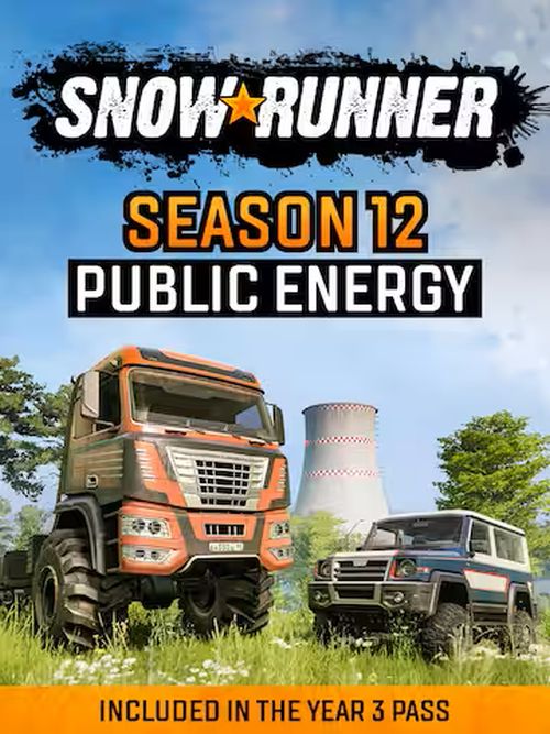SnowRunner Public Energy (2024)-RUNE  / Polska Wersja Językowa
