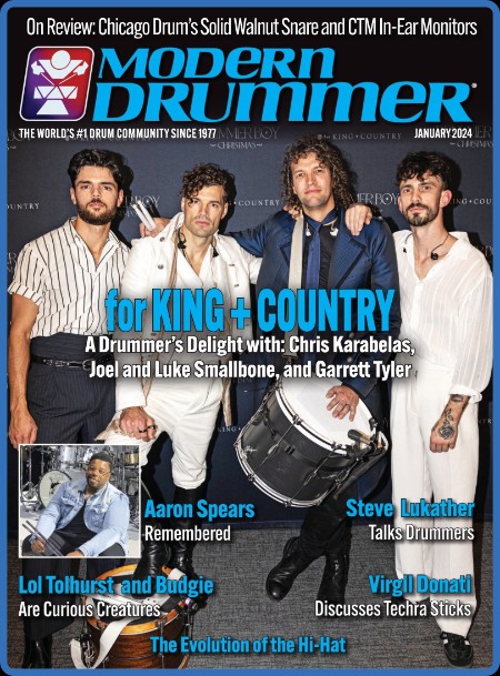 Modern Drummer Magazine - January 2024