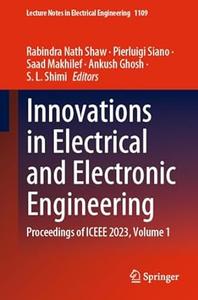 Innovations in Electrical and Electronic Engineering, Volume 1
