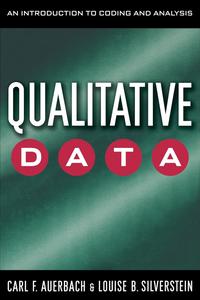 Qualitative Data An Introduction to Coding and Analysis