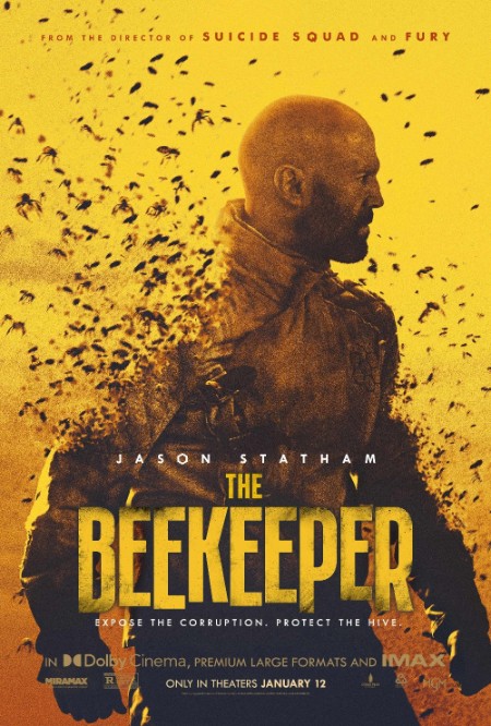 The Beekeeper (2024) 2160p Dolby Vision Profile 5 DDP5 1 Atmos DV x265 MKV-BEN THE...