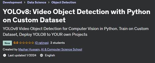 YOLOv8 – Video Object Detection with Python on Custom Dataset