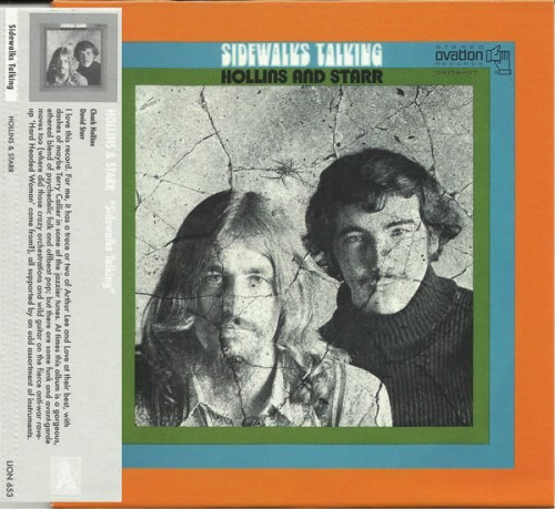 Hollins And Starr - Sidewalks Talking (1970) (Limited Edition, 2011) Lossless