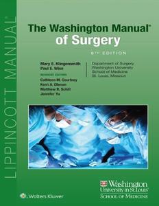 The Washington Manual of Surgery