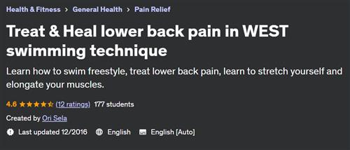 Treat & Heal lower back pain in WEST swimming technique