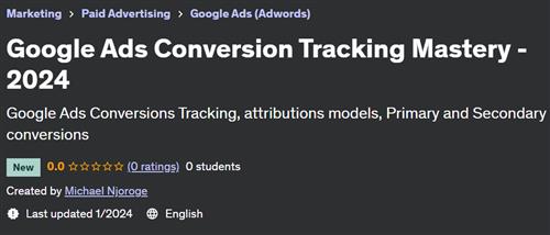 Google Ads Conversion Tracking Mastery – 2024
