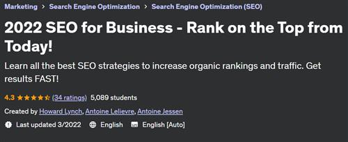 2022 SEO for Business – Rank on the Top from Today!