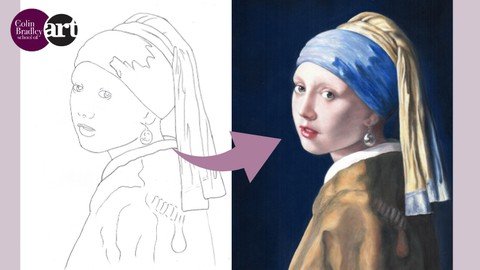 Girl With A Pearl Earring – Pastel Pencil Demonstration