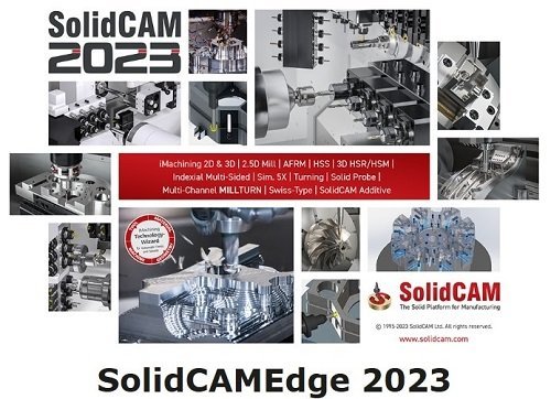 SolidCAM 2023 SP2 HF2 for Solid Edge 2020-2024 (x64) Multilingual