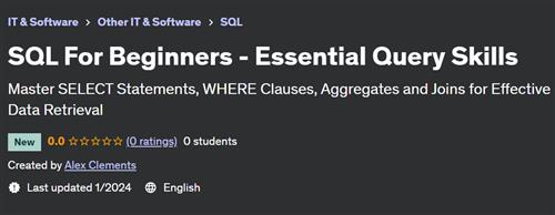 SQL For Beginners – Essential Query Skills