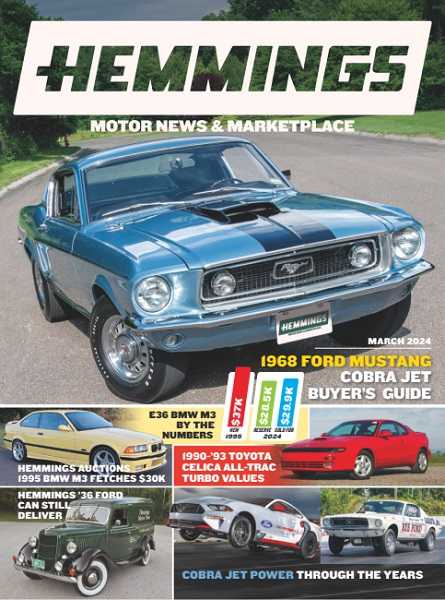 Hemmings Motor News - March 2024