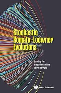 Stochastic Komatu–Loewner Evolutions