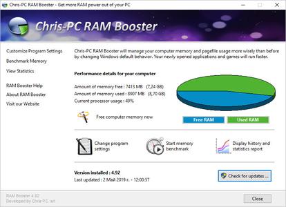 Chris-PC RAM Booster 7.24.0202