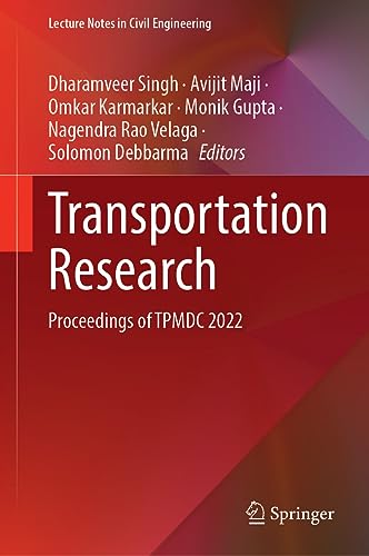 Transportation Research Proceedings of TPMDC 2022