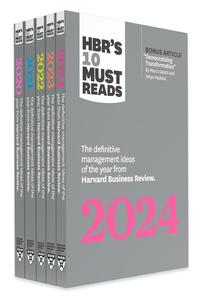 5 Years of Must Reads from HBR 2024 Edition (5 Books)