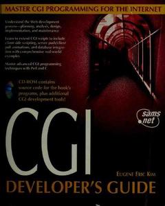 Cgi Developer's Guide