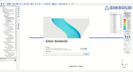 Altair SimSolid 2023.1 with Tutorials & Verification Models (x64)