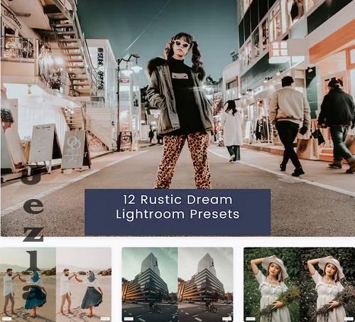 12 Rustic Dream Lightroom Presets - EF37NTX