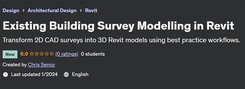 Existing Building Survey Modelling in Revit
