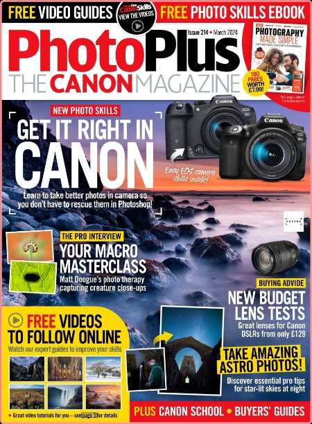 Photo Plus The Canon Magazine - March 2024