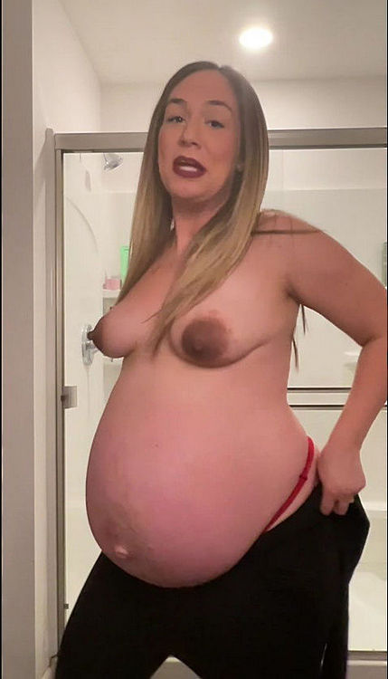 Pregnantpawg94 - Pregnant Try On Haul [Onlyfans] 2024