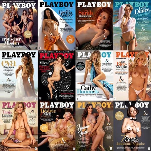 Картинка Playboy Germany – Full Year 2023 Issues Collection