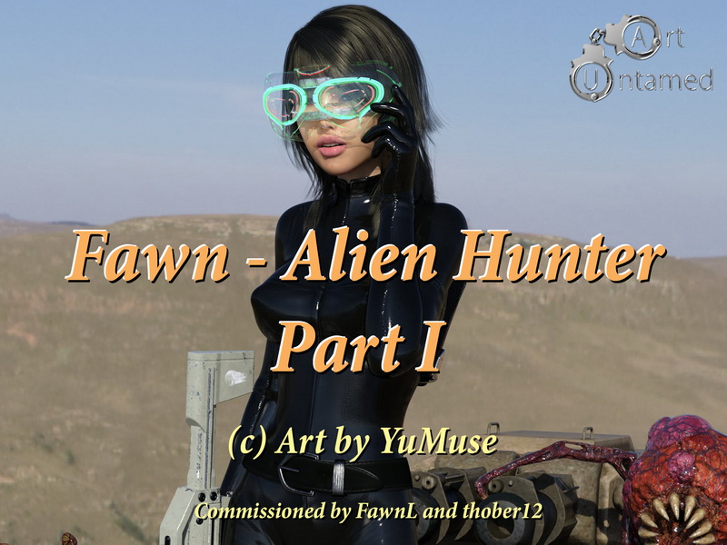 YuMuse/thober12 - Fawn - Alien Hunter 3D Porn Comic