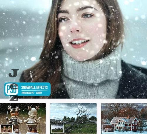 Snowfall Photo Effects - SVUS3QU