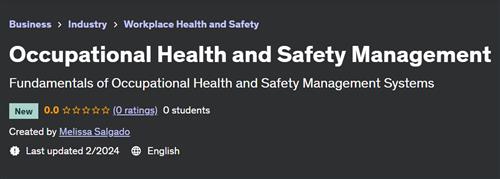ISO 45001 – Occupational Health and Safety Management