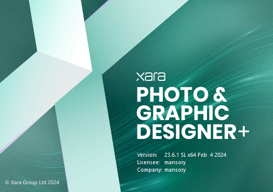 Xara Photo & Graphic Designer+ 23.6.1.68538