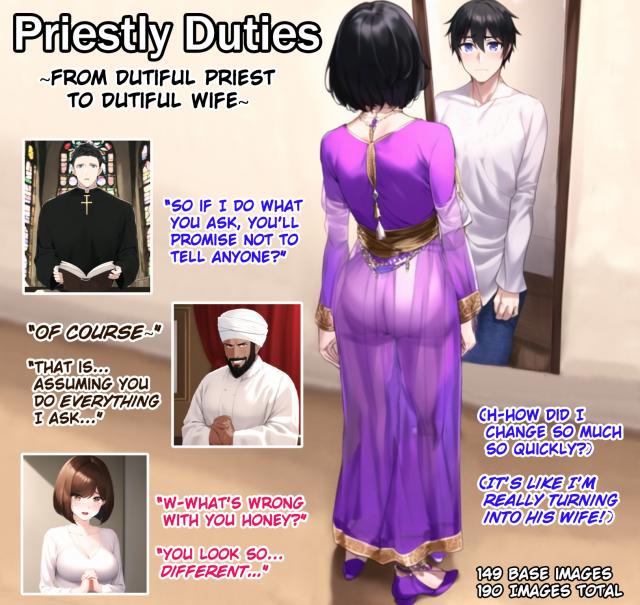 NovelChef - Priestly Duties (Complete) - AI Generated Porn Comics