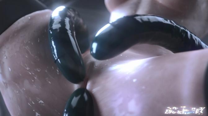 [Nier: Automata] 2B with 4 tentacles inside (ErochanFX) [2023, 3D, nier automata, tentacles, creampie, cumshot, bondage, 2b, stockings, wet, animation, WEBRip] [1080p]