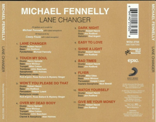 Michael Fennelly - Lane Changer (1973/2015) Lossless