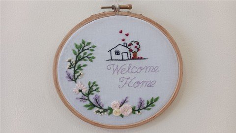 Hand Embroidery: Diy Embroidery Hoop
