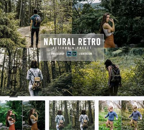Natural Retro Presets & Actions - FN4A79K
