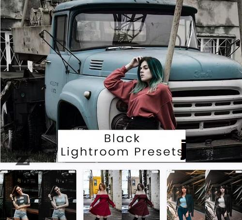 Black Lightroom Presets - R4QTNGT
