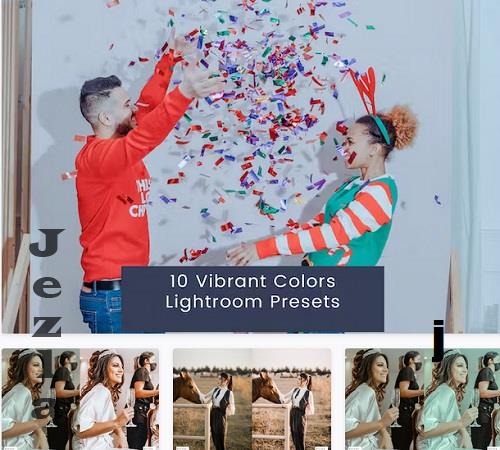 10 Vibrant Colors Lightroom Presets - 4LDBLHS