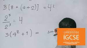 Maths IGCSE exam preparation