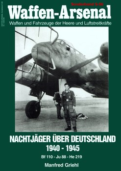 Nachtjager uber Deutschland 1940-1945: Bf 110, Ju 88, He 219 HQ