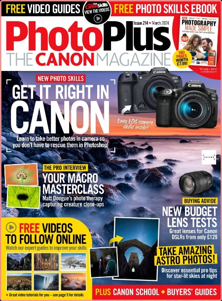 PhotoPlus The Canon Magazine Issue 214 2024-03