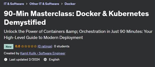 90–Min Masterclass – Docker & Kubernetes Demystified