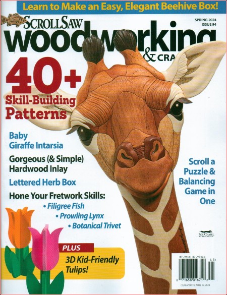 ScrollSaw Woodworking & Crafts Spring 2024