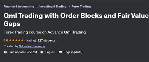 Qml Trading with Order Blocks and Fair Value Gaps