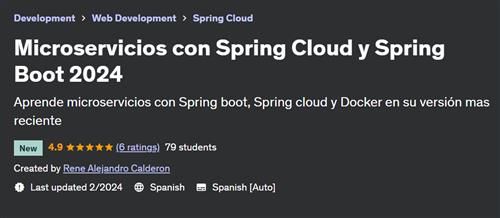 Microservicios con Spring Cloud y Spring Boot 2024